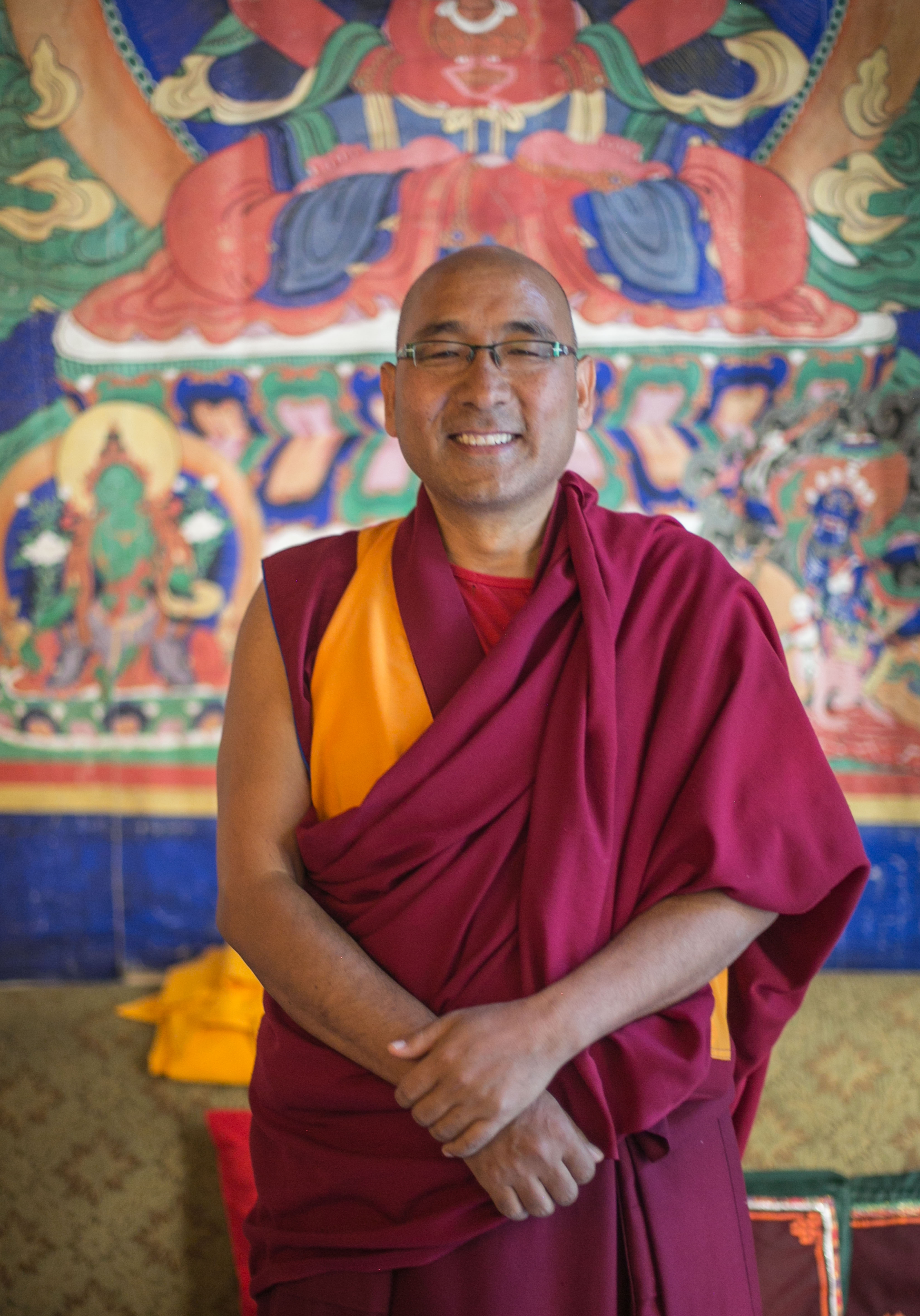 Read more about the article Teachings with Geshe Sherab