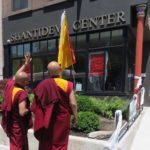 Geshe Ngawang Teley and Pare Rinpoche at Shantideva Center